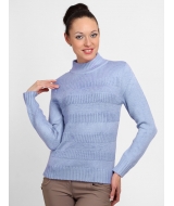 женский свитер с фактурным узором