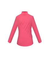 Блузка однотонная розового цвета