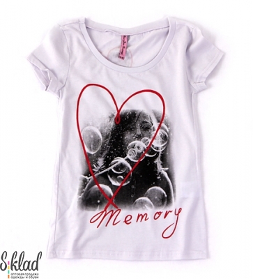 детская футболка с рисунком "Memory"
